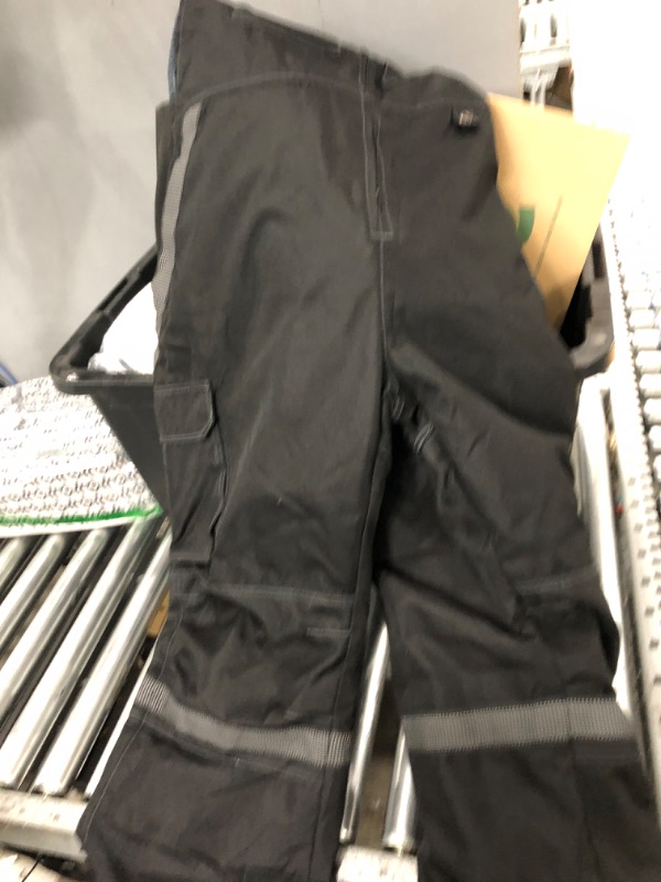 Photo 2 of Arctix Men's Tundra Ballistic Bib Overalls With Added Visibility Black 3X-Large/30" Inseam