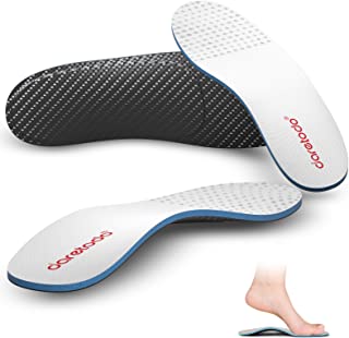 Photo 1 of Daretodo Arch Support Insoles Men & Women, Insoles for Plantar Fasciitis and Heel Spurs, Orthotics Inserts for Relieve Flat Feet, High Arch, Foot Pain, Overpronation, Fallen Arch, Foot valgus