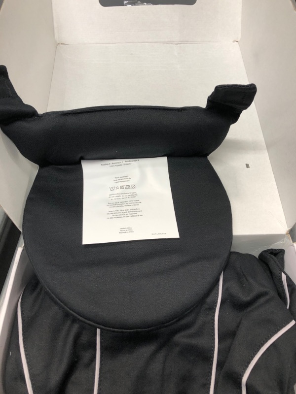 Photo 1 of Cybex Maira Tie Baby Carrier, Adjustable Baby Carrier from Newborn up to 33 lbs, Lavastone Black, One Size