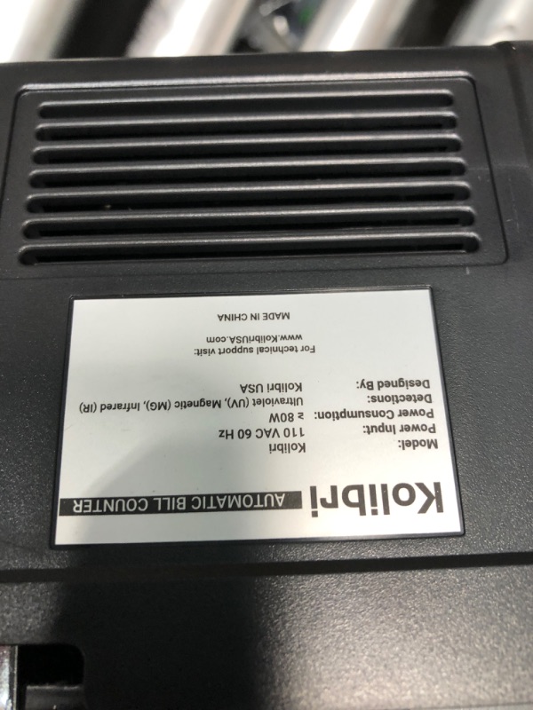 Photo 1 of Kolibri Money Counter with UV Detection