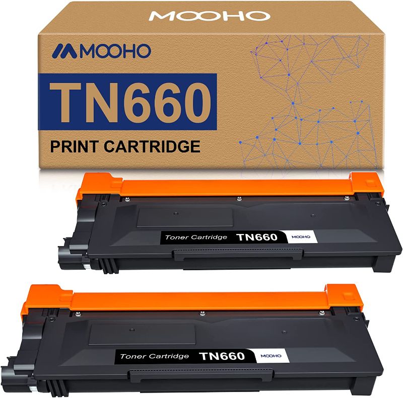 Photo 1 of 4-Pack Compatible TN660 Toner Cartridge TN-660 Work for Brother HL-L2340DW L2380DW L2340DWR DCP-L2500D DCP-L2540DNR MFC-L2720DW MFC-L2700DW Printer, Sold by EasyPrint