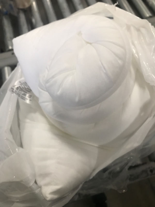 Photo 1 of 20"x72" white body  pillow 
