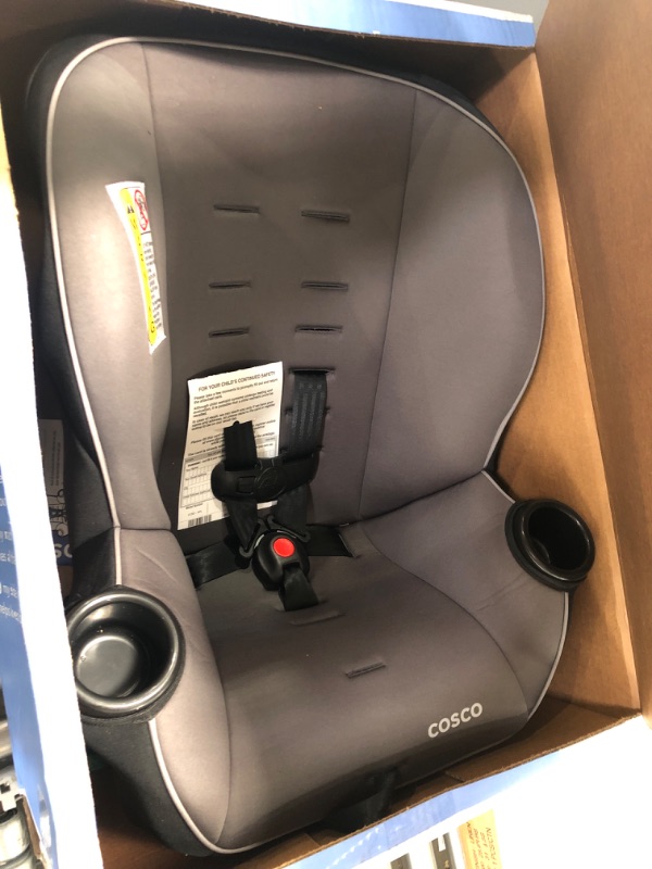 Photo 2 of Cosco Onlook 2-in-1 Convertible Car Seat, Rear-Facing 5-40 pounds and Forward-Facing 22-40 pounds and up to 43 inches, Black Arrows