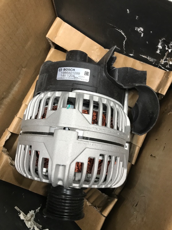 Photo 1 of Bosch AL0703N / 0124515052 100% New Alternator for Select 1998-06 BMW 320i, 323Ci, 323i, 325Ci, 325i, 325xi, 328Ci, 328i, 330Ci, 330xi, 525i, 528i New AL0703N Alternator