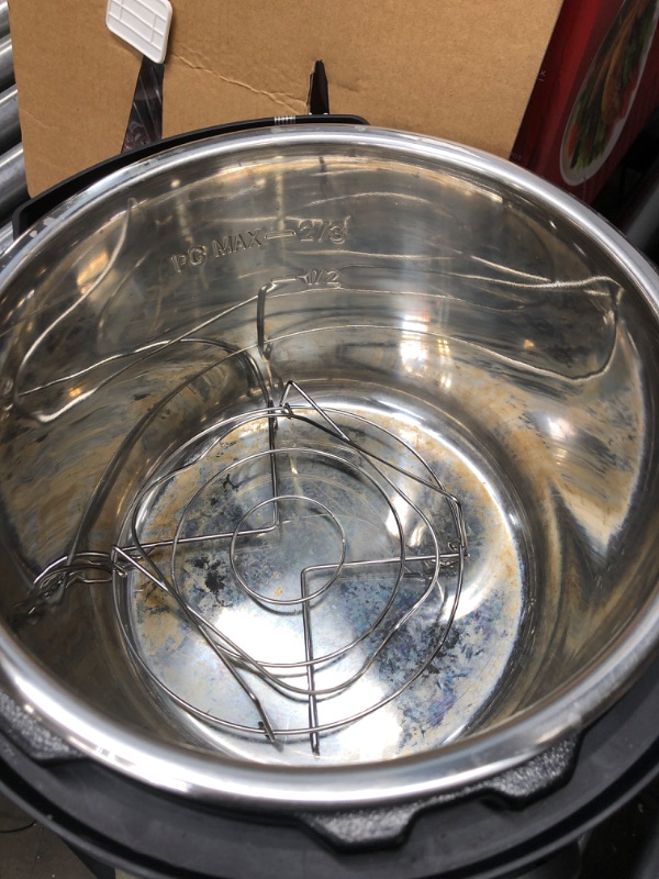 Photo 1 of Used *** Instant Pot Duo Plus 9-in-1 Electric Pressure Cooker, Sterilizer, Slow Cooker, Rice Cooker, Steamer, 8 Quart, 15 One-Touch Programs & Ceramic Non Stick Interior Coated Inner Cooking Pot 8 Quart