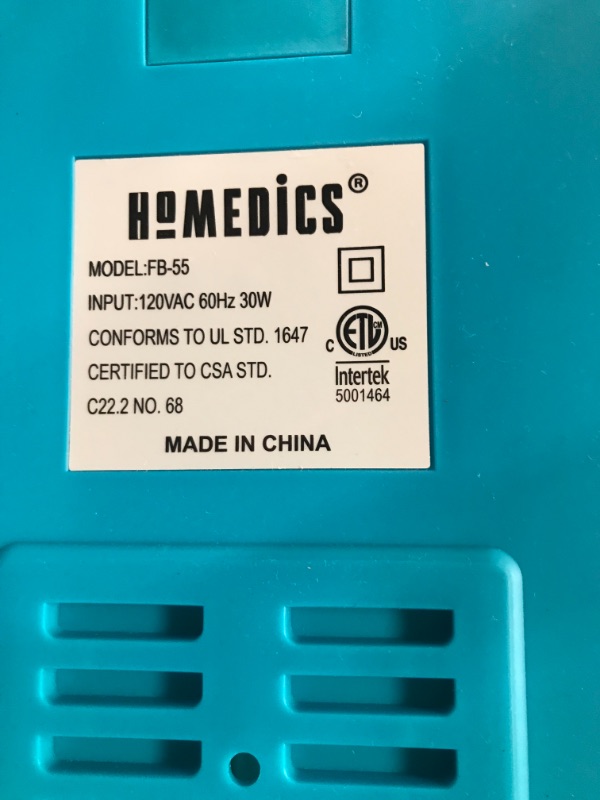 Photo 1 of HoMedics Bubble Mate Foot Spa, Toe Touch Controlled Foot Bath with Invigorating Bubbles and Splash Proof, Raised Massage nodes and Removable Pumice Stone

