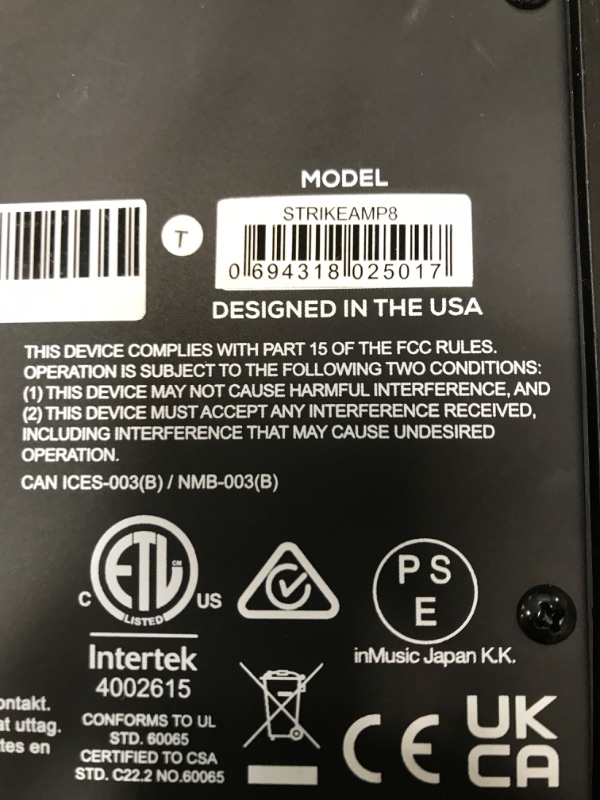 Photo 4 of Alesis Strike Amp 8 - 2000-Watt Drum Amplifier Speaker for Electronic Drum Sets with 8-Inch Woofer & DRP100 - Audio-Isolation Electronic Drums Headphones for Monitoring 8 inch Woofer + Headphones
GREAT CONDITION