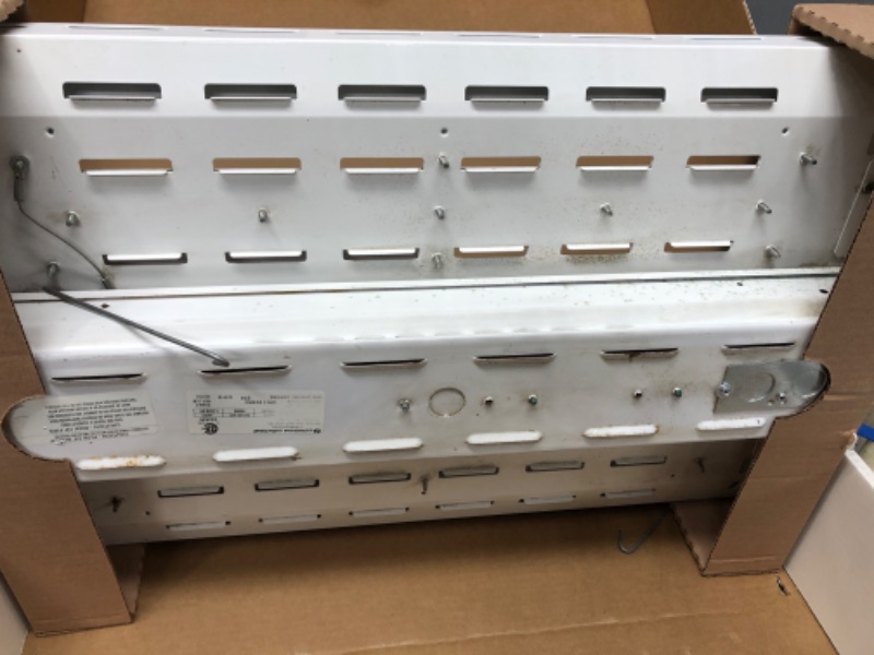 Photo 1 of Lithonia Lighting IBE 22LM MVOLT 40K I-Beam 22,000 Lumen 4000K Cool White LED High Bay Light, White & HC36 M12 Lithonia Fixture Chain Hngrs 36", Silver 4000k | Cool White 22,000 Lumens Light + Hngrs 36"