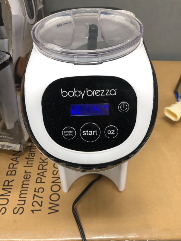 Photo 2 of Baby Brezza Formula Pro Mini Baby Formula Maker – Small Baby Formula Mixer Machine Fits Small Spaces and is Portable for Travel– Bottle Makers Makes The Perfect Bottle for Your Infant On The Go