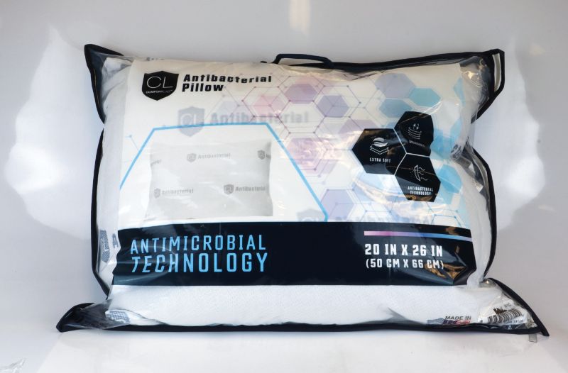 Photo 2 of ANTIBACTERIAL PILLOW BREATHABLE PROVIDES BALANCE AND SUPPORT NEW 