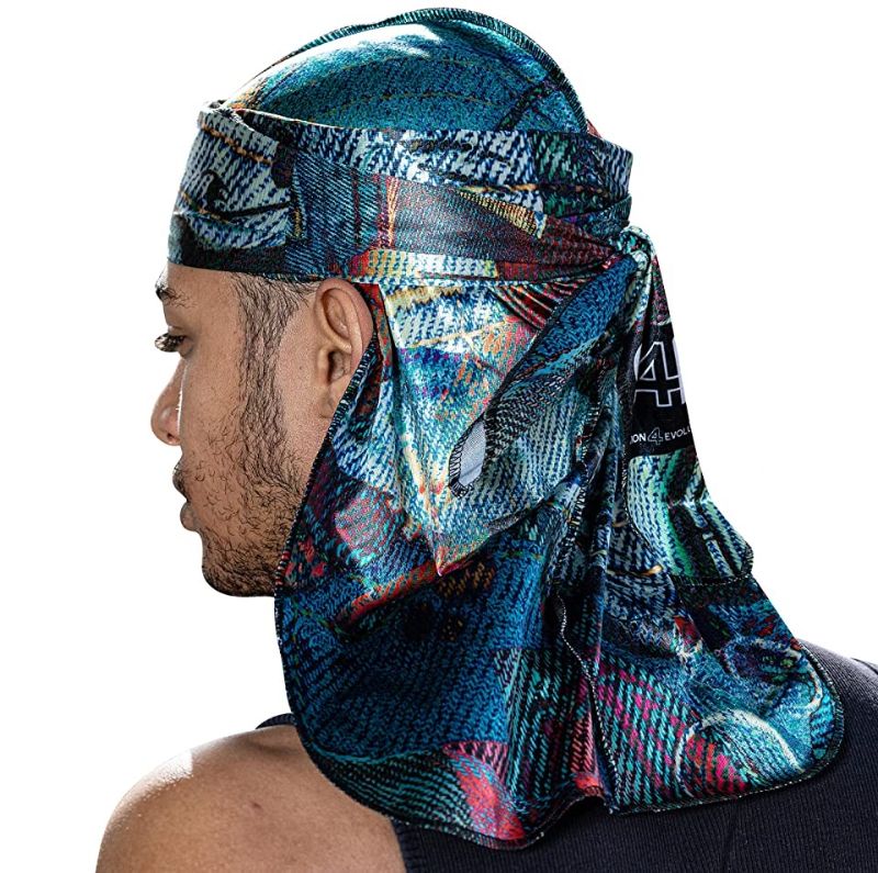 Photo 1 of 2 PACK DURAGS 1JEANED UP AND 1MANY FACES NEW $35.98