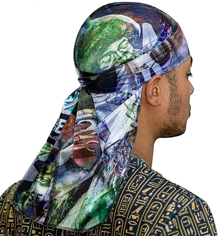 Photo 2 of 2 PACK DURAGS 1JEANED UP AND 1MANY FACES NEW $35.98