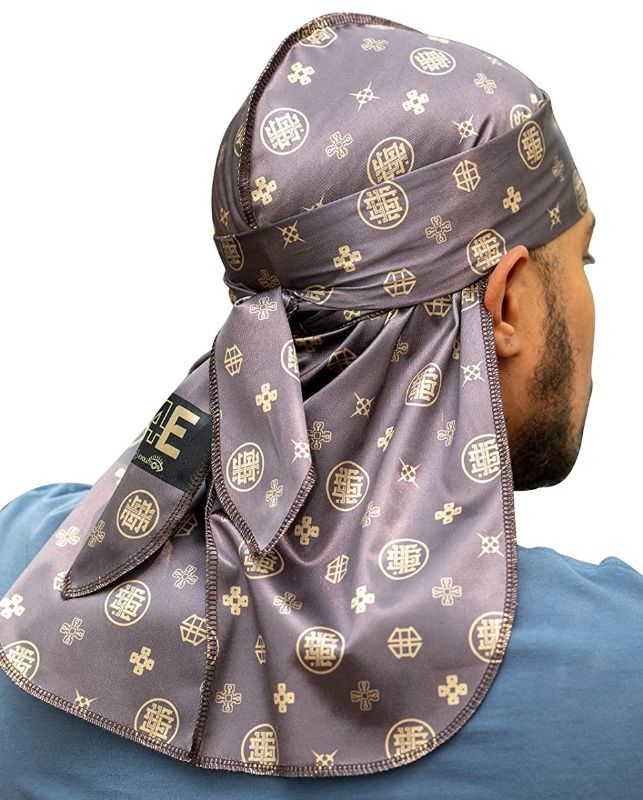 Photo 1 of 3 PACK DURAGS MONOGRAM BLUE RED AND BROWN NEW $53.97