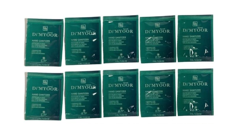 Photo 1 of 10 PACK TRAVEL DIMYOOR HAND SANITIZERS FRAGRANCE FREE NEW $17.98