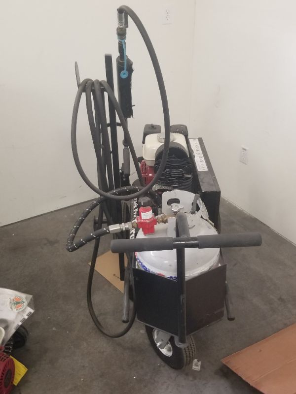 Photo 1 of CRACK PRO TURBO CLEANS AND DRIES CRACKS IN ONE MOTION HONDA 5.5 GAS ENGINE ELECTRIC IGNITION LANCE WITH 25' HOSE USES LP GAS TANK  NEW NEVER USED RETAILS FOR $6500