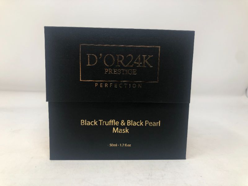Photo 2 of BLACK TRUFFLE AND BLACK PEARL MASK REDUCES UNWANTED BLEMISHES SPOTS DISCOLORATION ROSACEA AND AGING PRODUCES ELASTICITY FIRMNESS AND CLEAR COMPLEXION PARABEN FREE NEW $2495