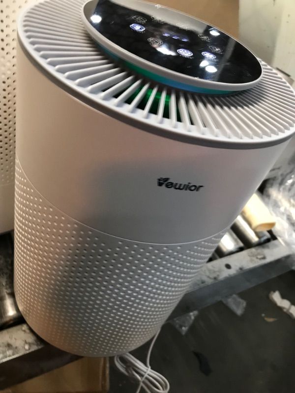 Photo 4 of Air Purifiers for Home Large Room, VEWIOR Air purifier Up to 1100ft², H13 True HEPA Air Filter for Pet Pollen Smoke Odor, with Air Quality Monitoring/Sleep and Auto mode/6 Timer/4 Fan Speed/Child Lock
