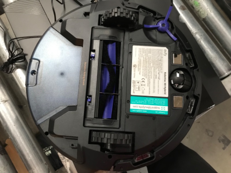 Photo 3 of LIKE NEW**eufy by Anker, RoboVac X8 Hybrid, Robot Vacuum and Mop Cleaner with iPath Laser Navigation, Twin-Turbine Technology generates 2000Pa x2 Suction, AI. Map 2.0 Technology, Wi-Fi, Perfect for Pet Owner
