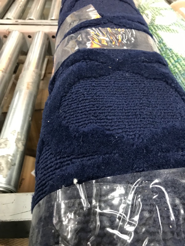 Photo 1 of 3x5 navy textured rug