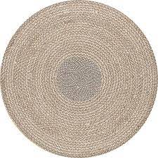 Photo 1 of **used, dirty & needs cleaning**
Draya Braided Jute Gray 8 ft. Round Rug
