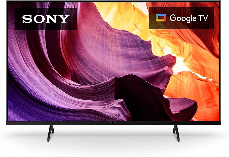 Photo 1 of Sony 50 Inch 4K Ultra HD TV X80K Series: LED Smart Google TV with Dolby Vision HDR KD50X80K- 2022 Model
