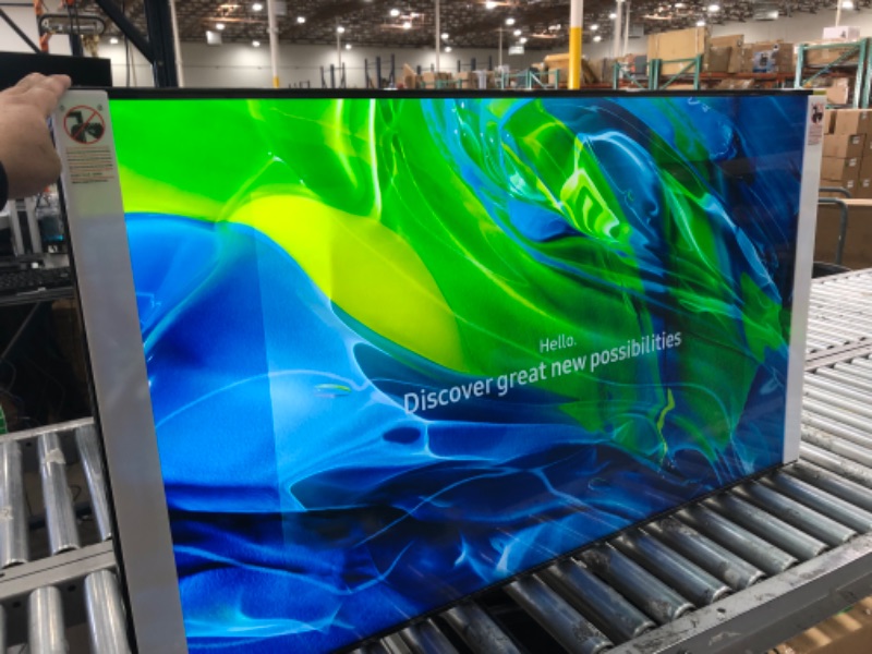 Photo 3 of SAMSUNG 55-Inch Class Crystal 4K UHD AU8000 Series HDR, 3 HDMI Ports, Motion Xcelerator, Tap View, PC on TV, Q Symphony, Smart TV with Alexa Built-In (UN55AU8000FXZA, 2021 Model)
