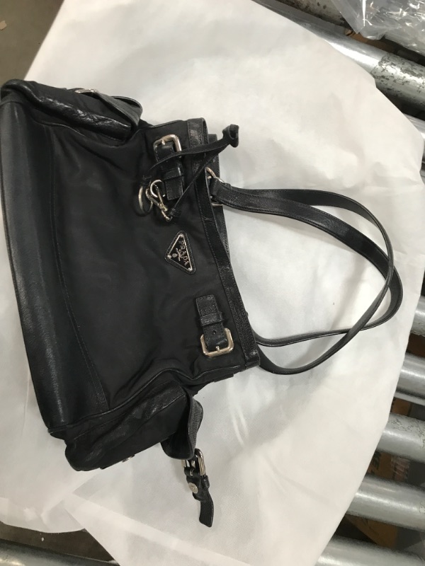 Photo 1 of PRADA TWO WAY BAG BLACK COLORED
