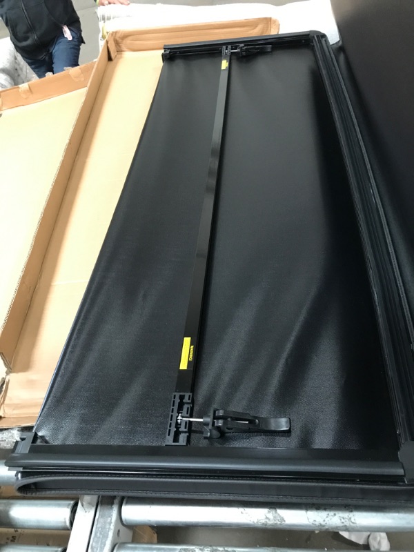 Photo 4 of **MISSING HARDWARE** Tyger Auto T3 Soft Tri-Fold Truck Bed Tonneau Cover Compatible with 2014-2018 Chevy Silverado / GMC Sierra 1500; 2015-2019 2500HD 3500HD; 2019 LD/Limited Only | Fleetside 6'6" Bed (78") | TG-BC3C1007 6'6" (78") Bed Folding