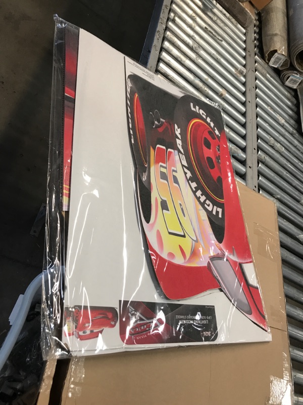 Photo 2 of Advanced Graphics Lightning McQueen Life Size Cardboard Cutout Standup - Disney Pixar's Cars 3 (2017 Film)