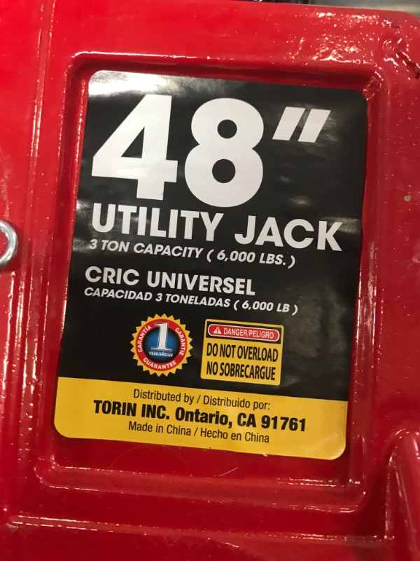 Photo 3 of 48" utility jack 