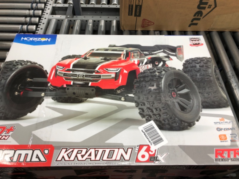 Photo 7 of ((PARTS ONLY!!!)) (NON FUNCTIONAL)
ARRMA RC Truck 1/8 KRATON 4X4 8S BLX Brushless Speed Monster Truck RTR (Ready-to-Run), Green1011492613
, ARA110002T1