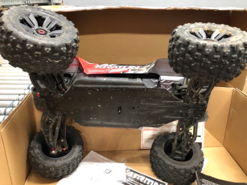 Photo 6 of ((PARTS ONLY!!!)) (NON FUNCTIONAL)
ARRMA RC Truck 1/8 KRATON 4X4 8S BLX Brushless Speed Monster Truck RTR (Ready-to-Run), Green1011492613
, ARA110002T1