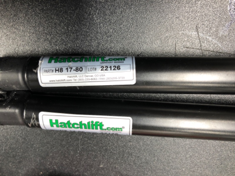 Photo 2 of Hatchlift Gas Springs - 17" Length x 80 lb Force with 10 mm Ends. (432mm x 0352N) 17" L x 80 lb Force ( 432mm x 0352N)