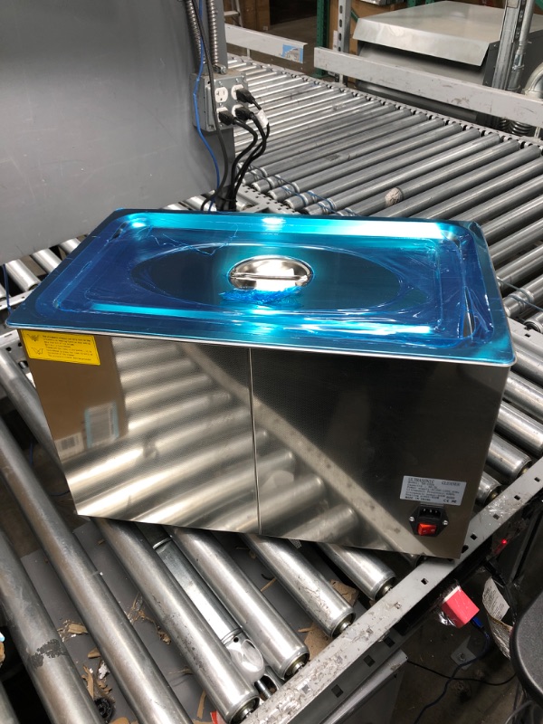 Photo 2 of "MISSING POWER CABLE" VEVOR 30L Industrial Ultrasonic Cleaner with Digital Timer&Heater 40kHz Professional Large Ultrasonic Cleaner Total 1200W for Wrench Tools Industrial Parts Mental Instrument Apparatus Cleaning