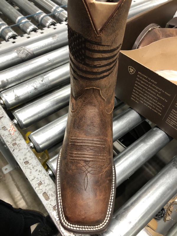 Photo 5 of ARIAT Men's Circuit Patriot Western Boot 8.5 Weathered Tan