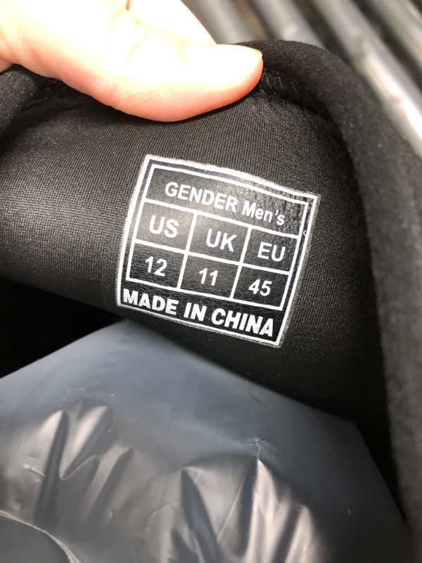 Photo 1 of HISEA Men's Rain Boots Waterproof Durable Insulated Rubber Neoprene Outdoor Hunting Boots for Winter Snow Arctic 5 Black