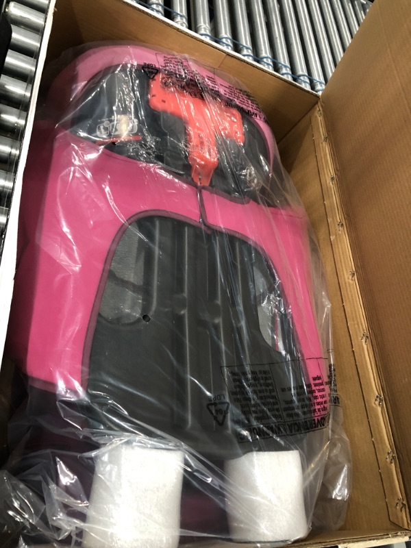 Photo 2 of Diono Cambria 2 XL 2022, Dual Latch Connectors, 2-in-1 Belt Positioning Booster Seat, High-Back to Backless Booster with Space and Room to Grow, 8 Years 1 Booster Seat, Pink NEW! Pink