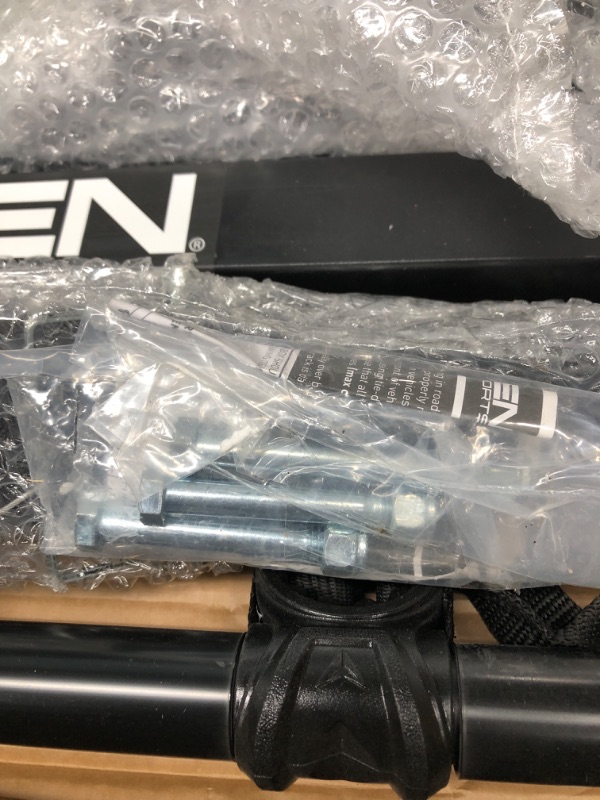 Photo 1 of Allen Sports 4-Bike Hitch Racks for 2 in. Hitch Deluxe Locking Black