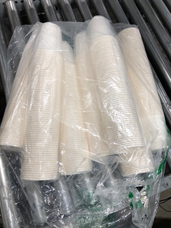Photo 2 of [460 Pack] 12 oz White Paper Cups, Disposable Paper Coffee Cups, Heavyduty Drinking Cups for Hot and Cold Beverage.