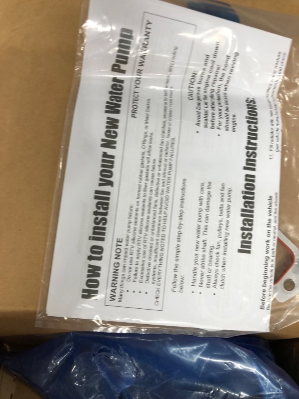 Photo 1 of ACDelco Professional 252-845 Engine Water Pump