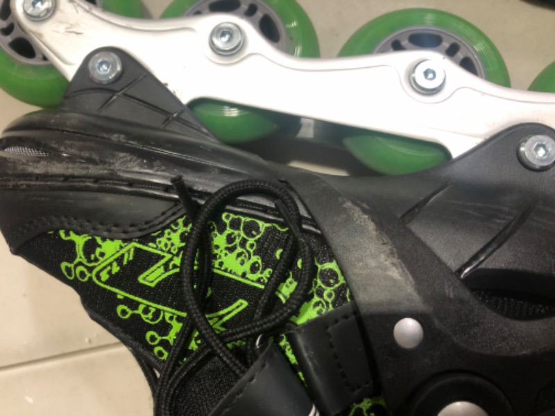 Photo 9 of **USED/SCUFFED/SEE NOTES** Roller Derby ION 7.2 Inline Skates with Aluminum Frames and Adjustable Sizing for Growing feet Medium (2-5)