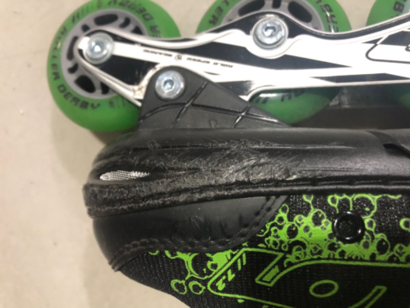 Photo 10 of **USED/SCUFFED/SEE NOTES** Roller Derby ION 7.2 Inline Skates with Aluminum Frames and Adjustable Sizing for Growing feet Medium (2-5)