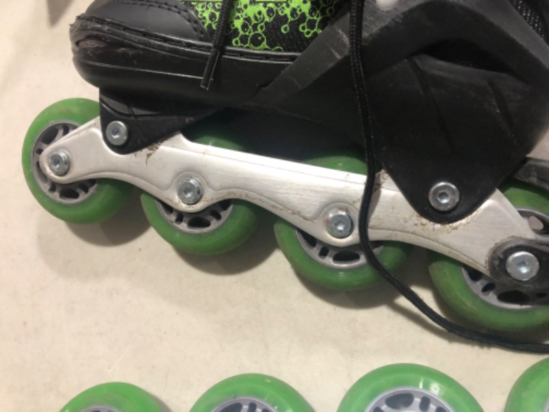 Photo 8 of **USED/SCUFFED/SEE NOTES** Roller Derby ION 7.2 Inline Skates with Aluminum Frames and Adjustable Sizing for Growing feet Medium (2-5)