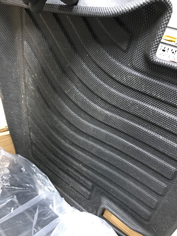 Photo 3 of *Used* SUPER LINER All-Weather Floor Mats for Tesla Model 3 2021 2022 2023 Custom Fit Cargo Liner Rear Cargo Tray Trunk Mats Interior Accessories
