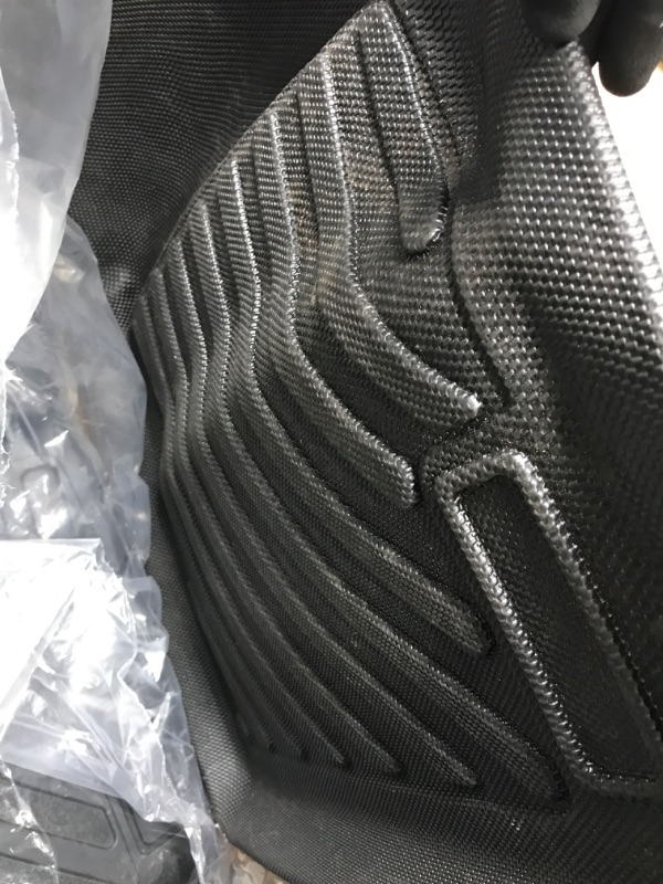 Photo 4 of *Used* SUPER LINER All-Weather Floor Mats for Tesla Model 3 2021 2022 2023 Custom Fit Cargo Liner Rear Cargo Tray Trunk Mats Interior Accessories
