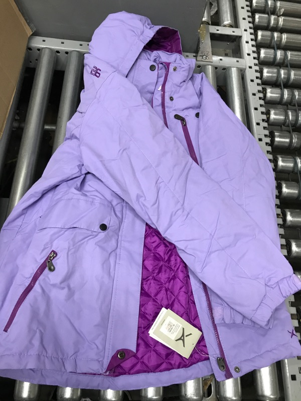 Photo 2 of Arctix Girls Jackalope Insulated Winter Jacket Lilac X-Large