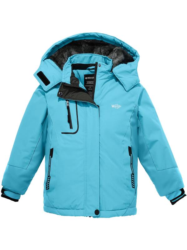 Photo 1 of Girls' Waterproof Ski Jacket Insulated Snowboarding Jackets Size 14-16 
