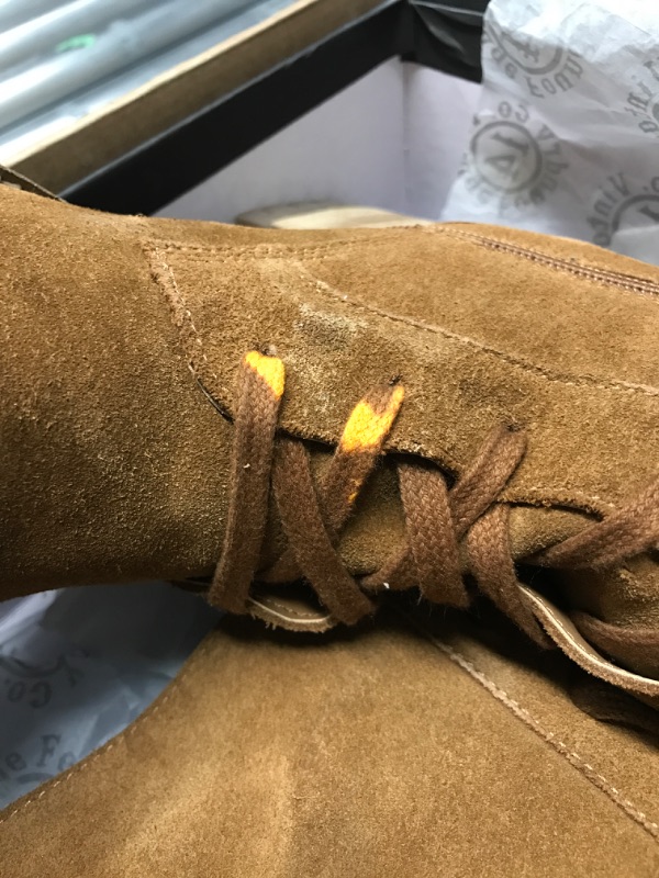 Photo 1 of *Damaged-See Photos* Vintage Foundry Co. Women's Handmade Quilted Knee High Mid Calf Boots w Laces Adjustable Straps Full Zipper Chunky Lug Sole Platform Casual Motorcycle Military Biker Goth Victorian Engineer Comic Con 10 Tan