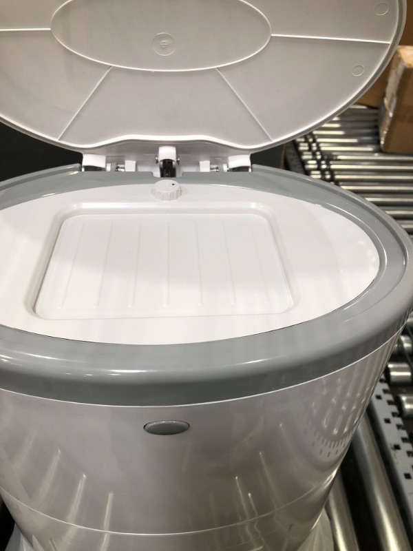 Photo 1 of Dekor Plus Hands-Free Diaper Pail | White | Easiest to Use | Just Step – Drop – Done | Doesn’t Absorb Odors | 20 Second Bag Change | Most Economical Refill System |Great for Cloth Diapers