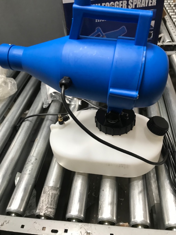 Photo 1 of 1.2 Gallon Electric ULV Fogger Machine with 17ft Cord,30ft Spraying Distance?4.5L Portable Atomizer Sprayer Mist Cold Fogger